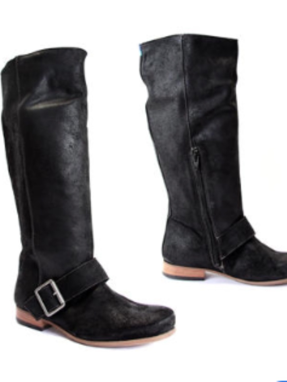 John Fluevog Radio RTP Leather Suede Boots 9
